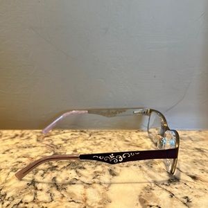 Exces metal purple frames glasses 3099 807 51-17-140